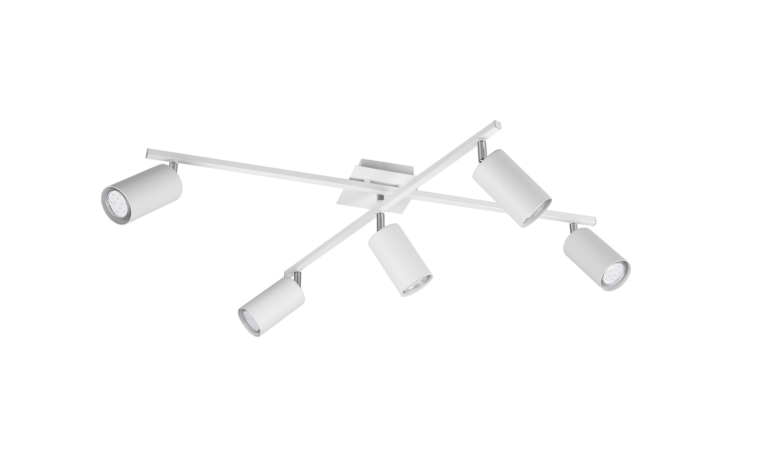 Trio Leuchten 612400501 MARLEY white - Stropní spotové svítidlo v bílé barvě 5 x GU10