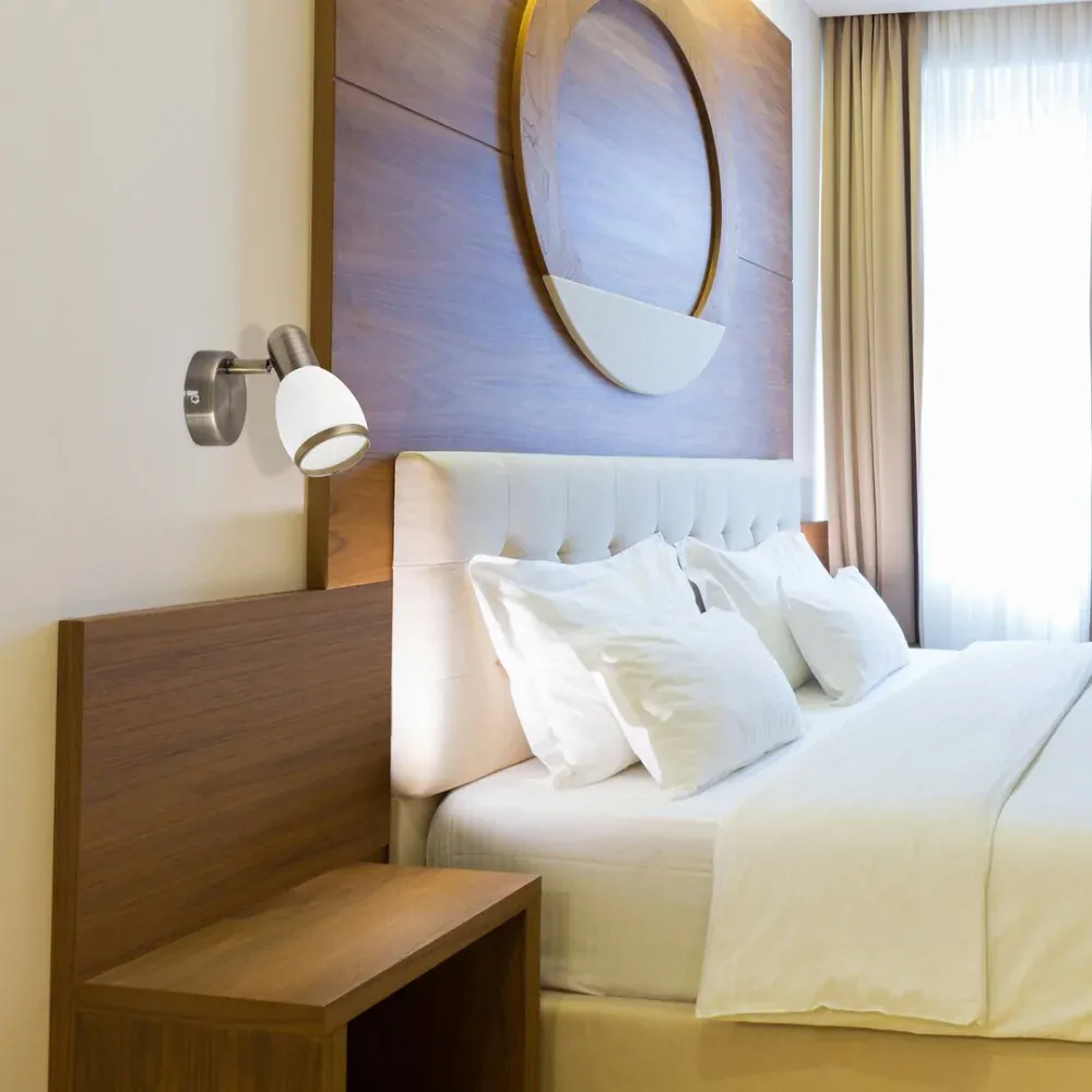 Rabalux 5970 ELITE bronze - Moderní nástěnná lampička v bronzové barvě, bez vypínače 1 x E14