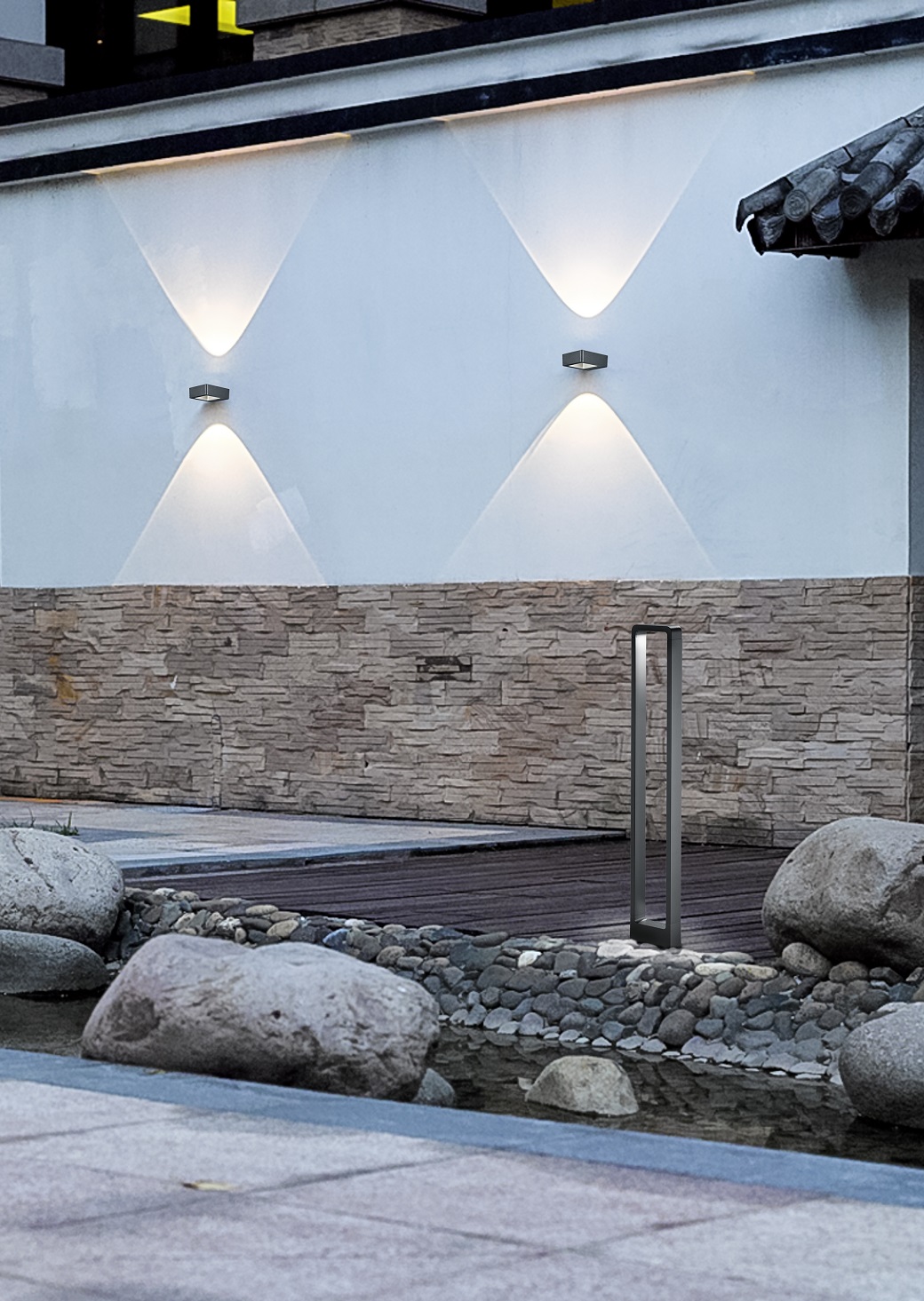 Trio Leuchten 220760142 RENO - LED nástěnné venkovní svítidlo IP54, LED 4,5W, 3000K