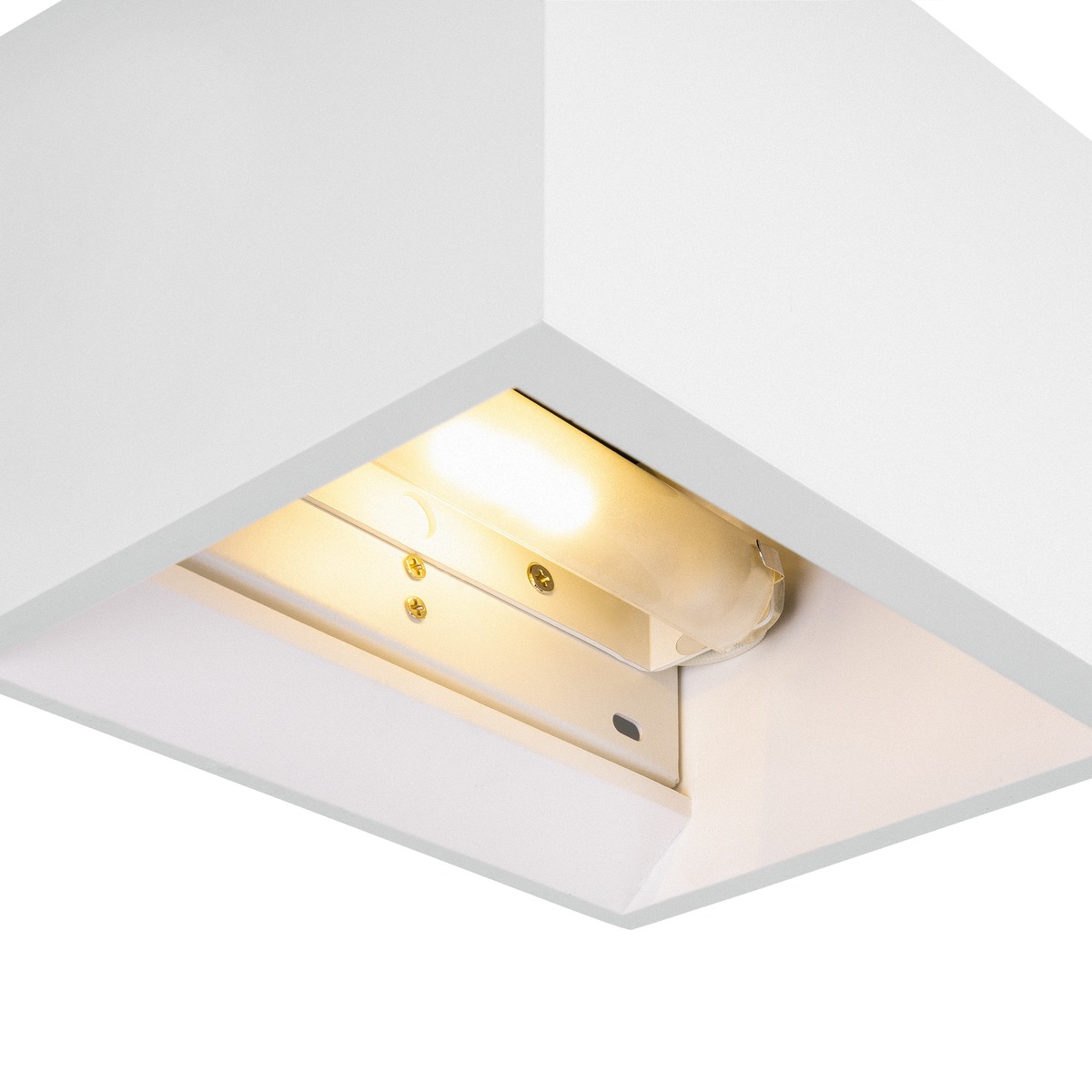 BIG WHITE / SLV 1002238 PLASTRA - Nástěnné sádrové svítidlo 1 x R7S