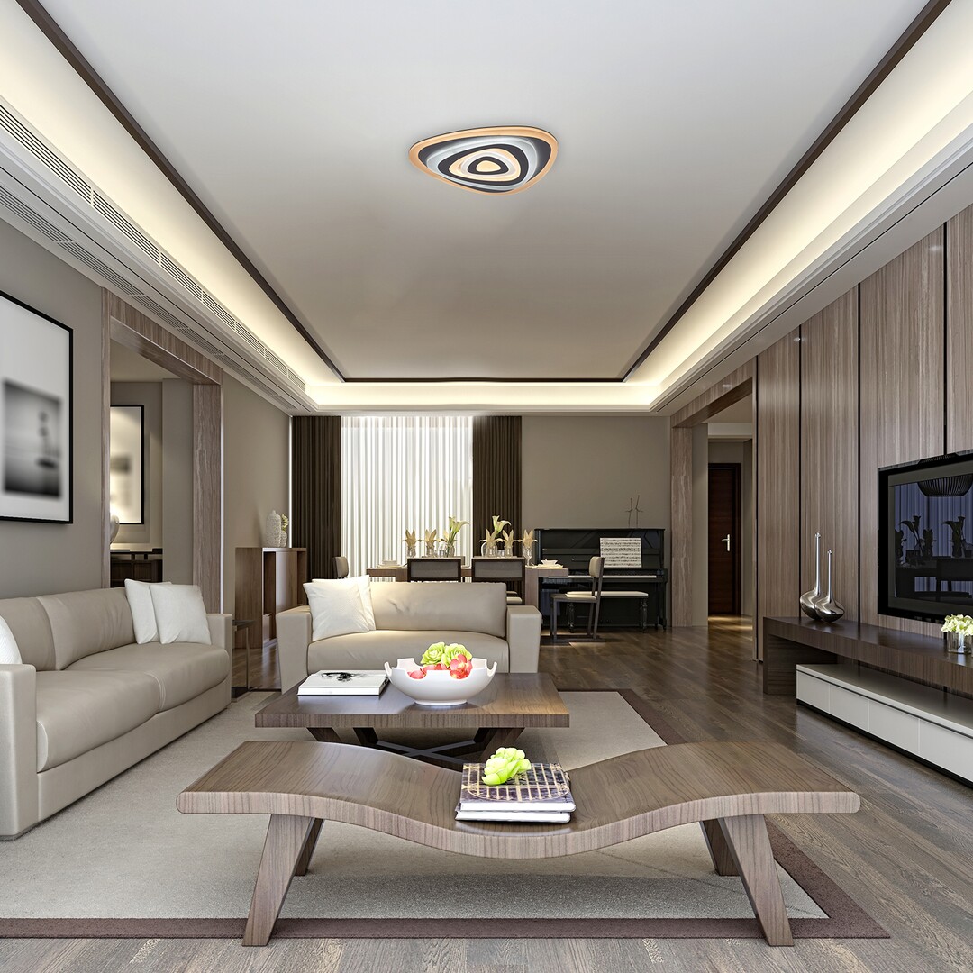 Rabalux 3099 TANELI - LED stropní svítidlo stmívatelné s dálkovým ovladačem 51W, 3000-6500K