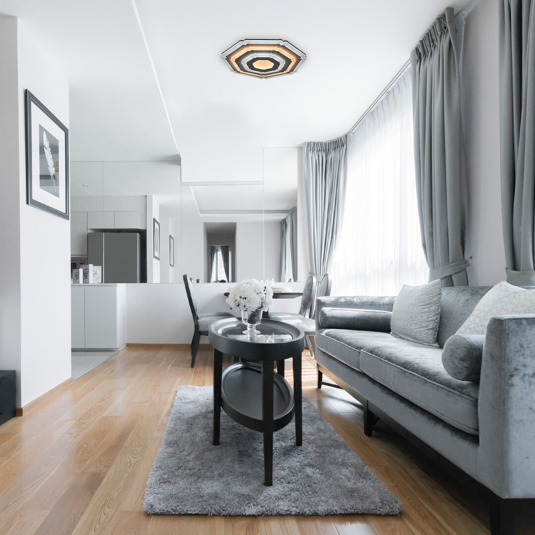 Rabalux 3100 TANELI - LED stropní svítidlo stmívatelné s dálkovým ovladačem 41W, 3000-6500K