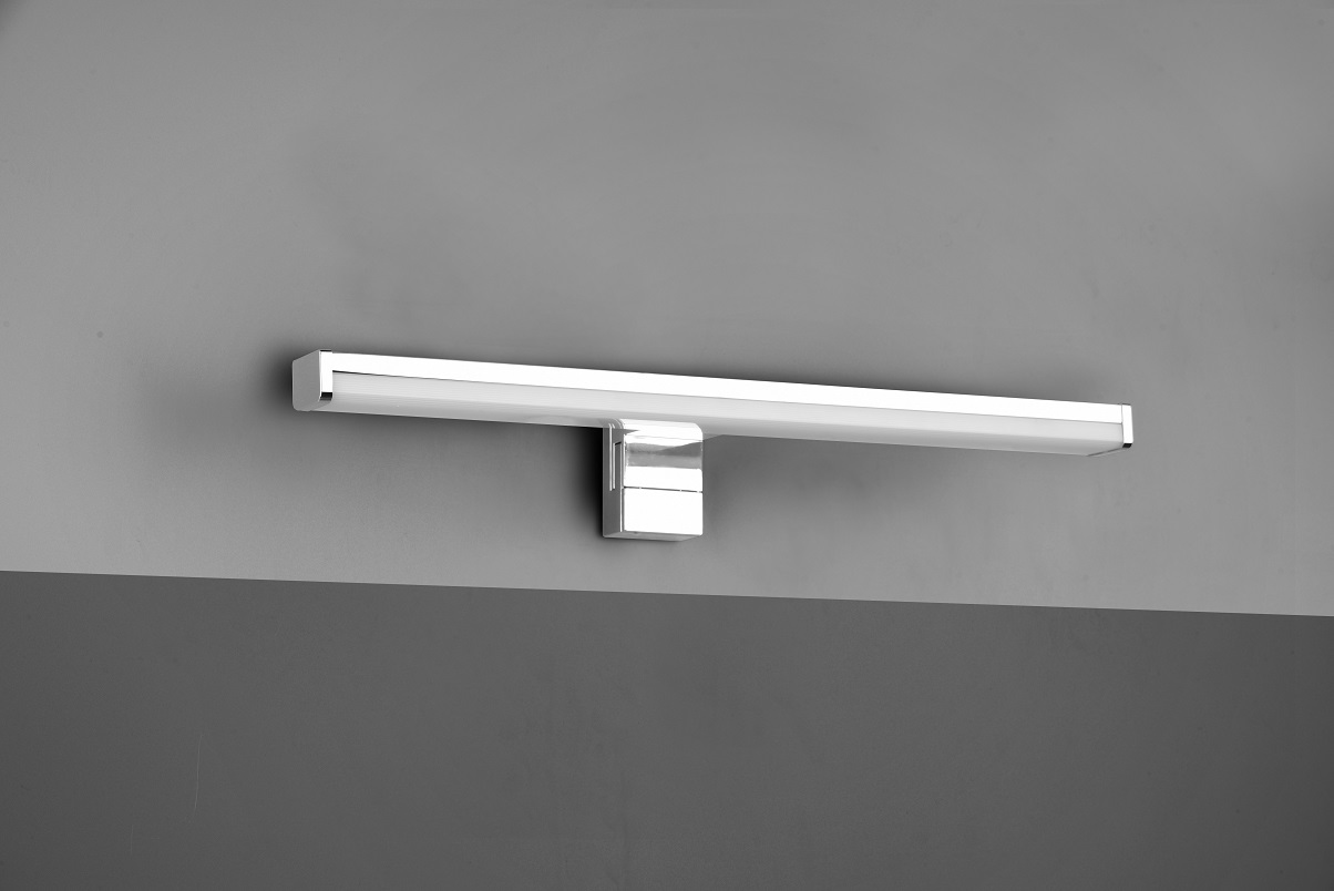 Trio Leuchten 284114006 LINO - Koupelnové LED svítidlo v lesklém chromu s montáží na zrcadlo, zeď i skříňku 7,5W, 3000K, IP44, 40cm