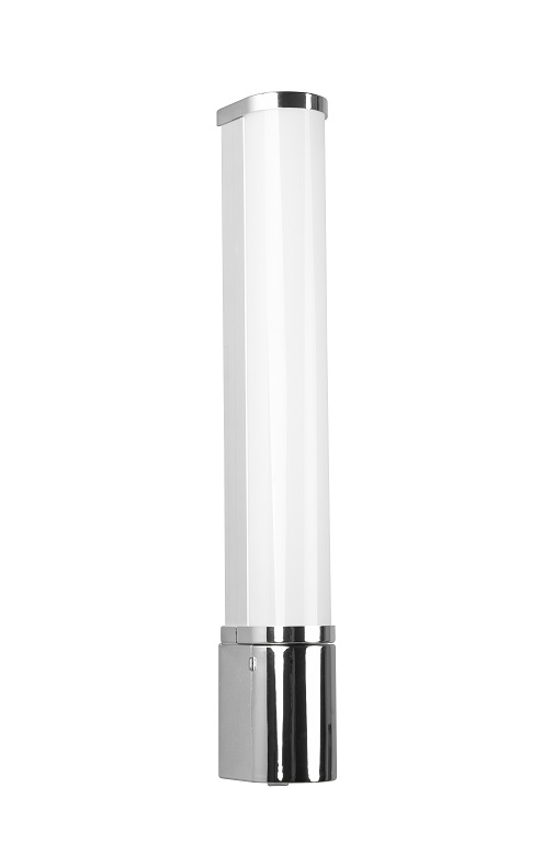 Trio Leuchten 284074206 PIERA - Koupelnové svítidlo k zrcadlu s vypínačem a zásuvkou, LED 8W, 3000K, 41cm