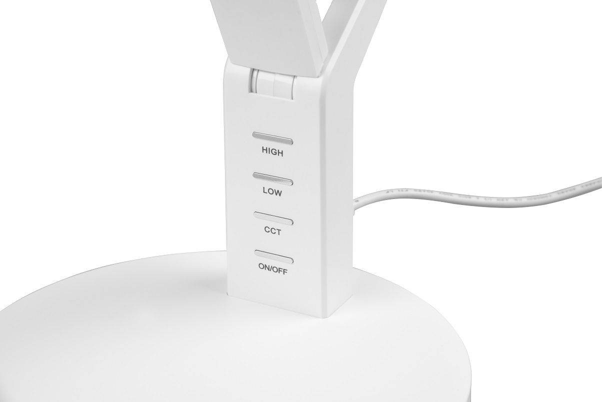 Trio Leuchten 523090131 AVA - Dotykem stmívatelná LED stolní lampa s USB výstupem na nabíjení mobilu a změnou barvy světla, LED 5W, 3000+4000+6300K, 40cm