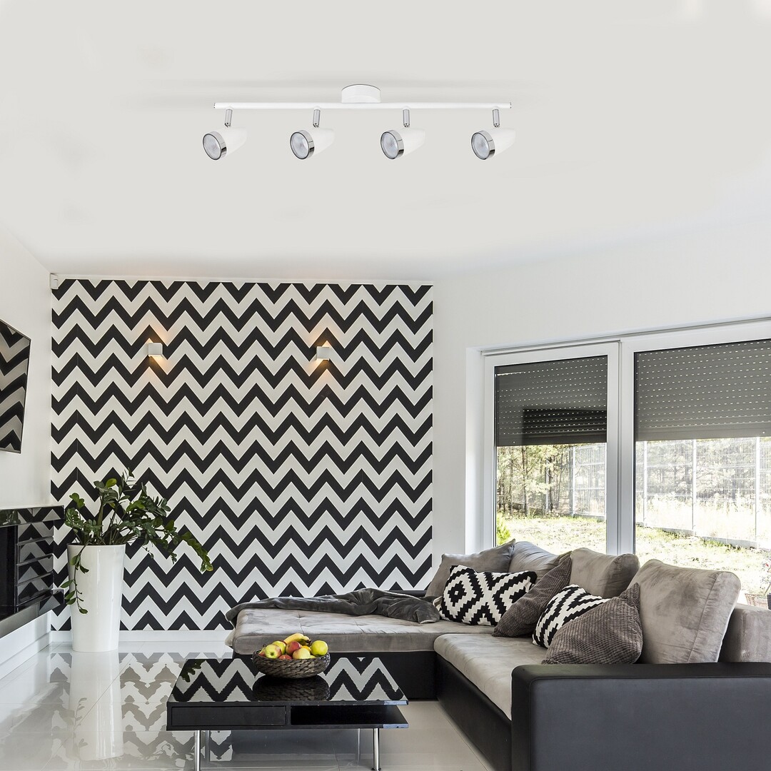 Rabalux 6669 KAREN - Bodové stropní LED svítidlo v bílé barvě, LED 12W, 3000K