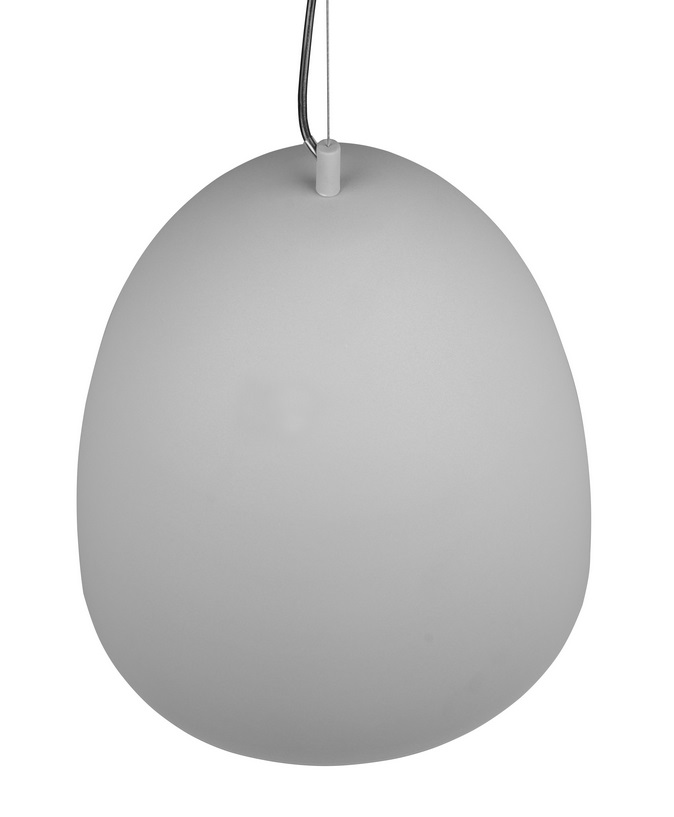 Trio Leuchten R30661911 TILDA - Závěsný kovový lustr v šedé barvě, 1 x E27, Ø 40cm