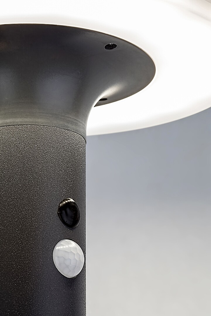 Rabalux 77017 ALASKA - LED solární nástěnné svítidlo s pohybovým čidlem, 10W, IP44