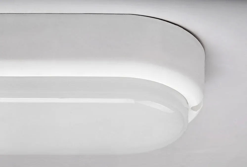 Rabalux 7408 HORT - Nástěnné nebo stropní LED venkovní svítidlo v bílé barvě, LED 15W, 4000K, IP54