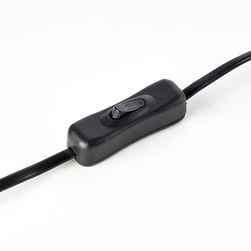 Brilliant G94538/06 AMALIE - LED stolní moderní lampa v černé barvě, 9W, 3000K, 39cm