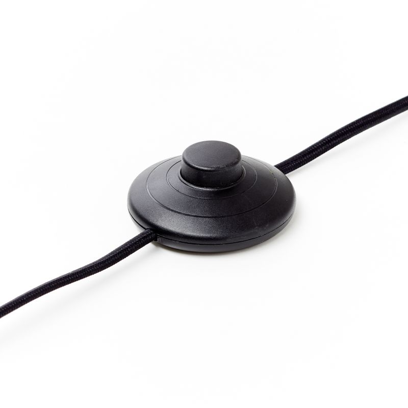 Brilliant G94539/06 AMALIE - LED stojací moderní lampa v černé barvě, 18W, 3000K, 128cm