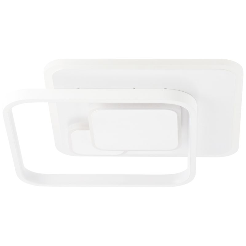 Brilliant G97128/05 GERON - LED moderní stropní lustr v bílé barvě, LED 26W, 3000K, 31 x 31cm