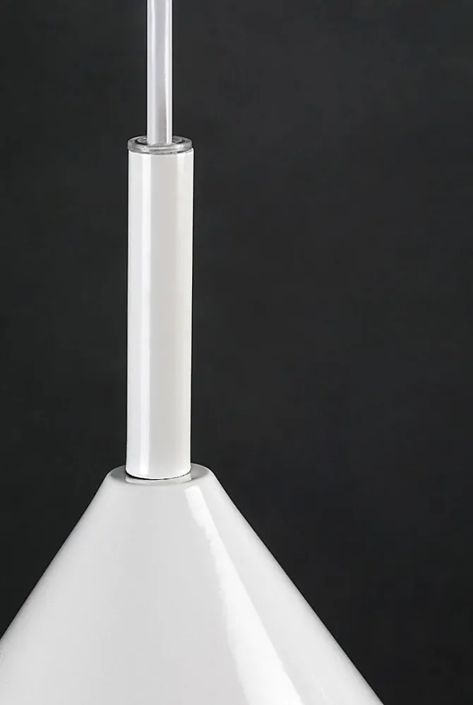 Rabalux 72008 JAROD - Barové závěsné svítidlo v bílé barvě, 1 x E27, Ø 25cm