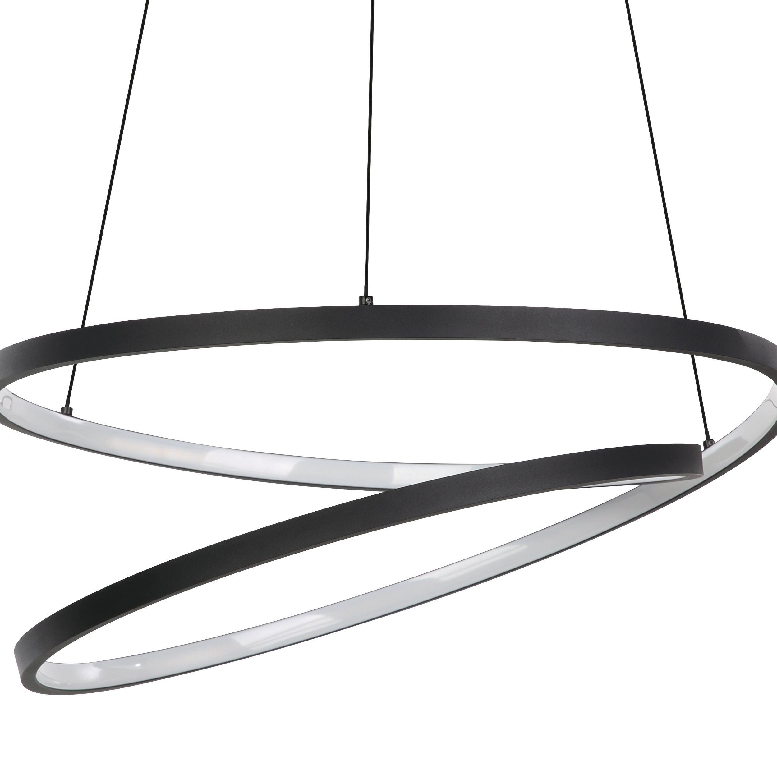Eglo 900472 RUOTALE - LED závěsné svítidlo nejen nad jídelní stůl a sedačku, 37W, 3000K, Ø 55cm