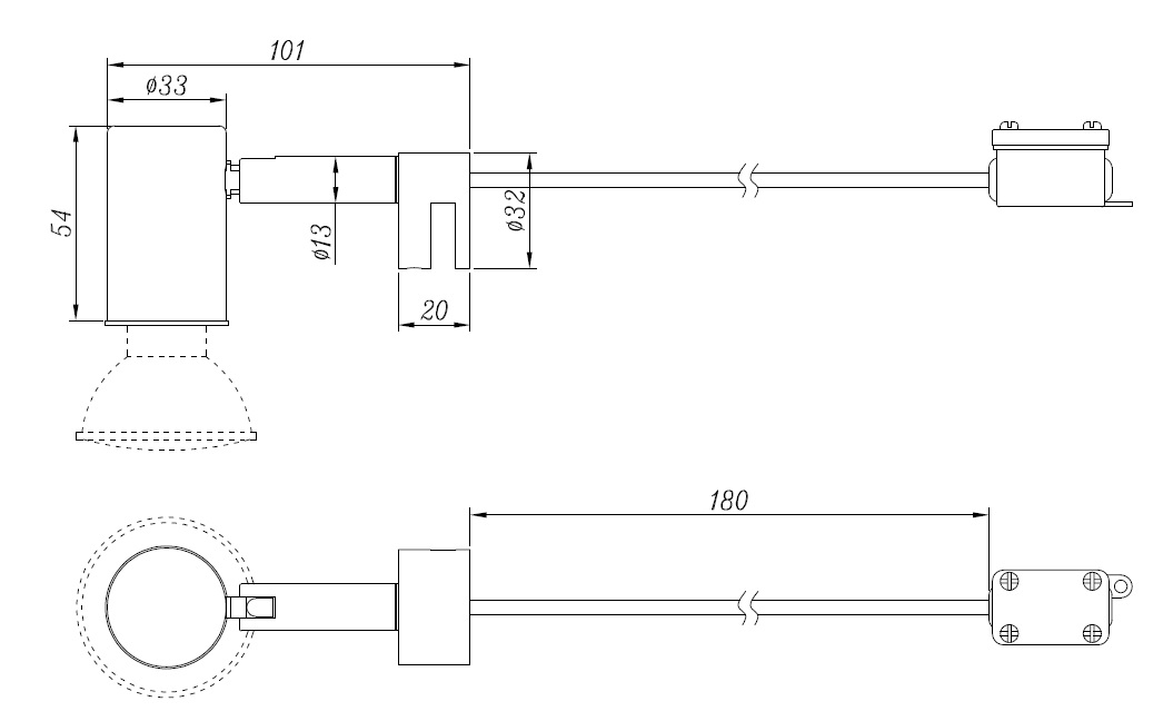 Trio Leuchten 283500106 LORENZO - Svítidlo k montáži na zrcadlo v lesklém chromu, 1 x GU10, IP44
