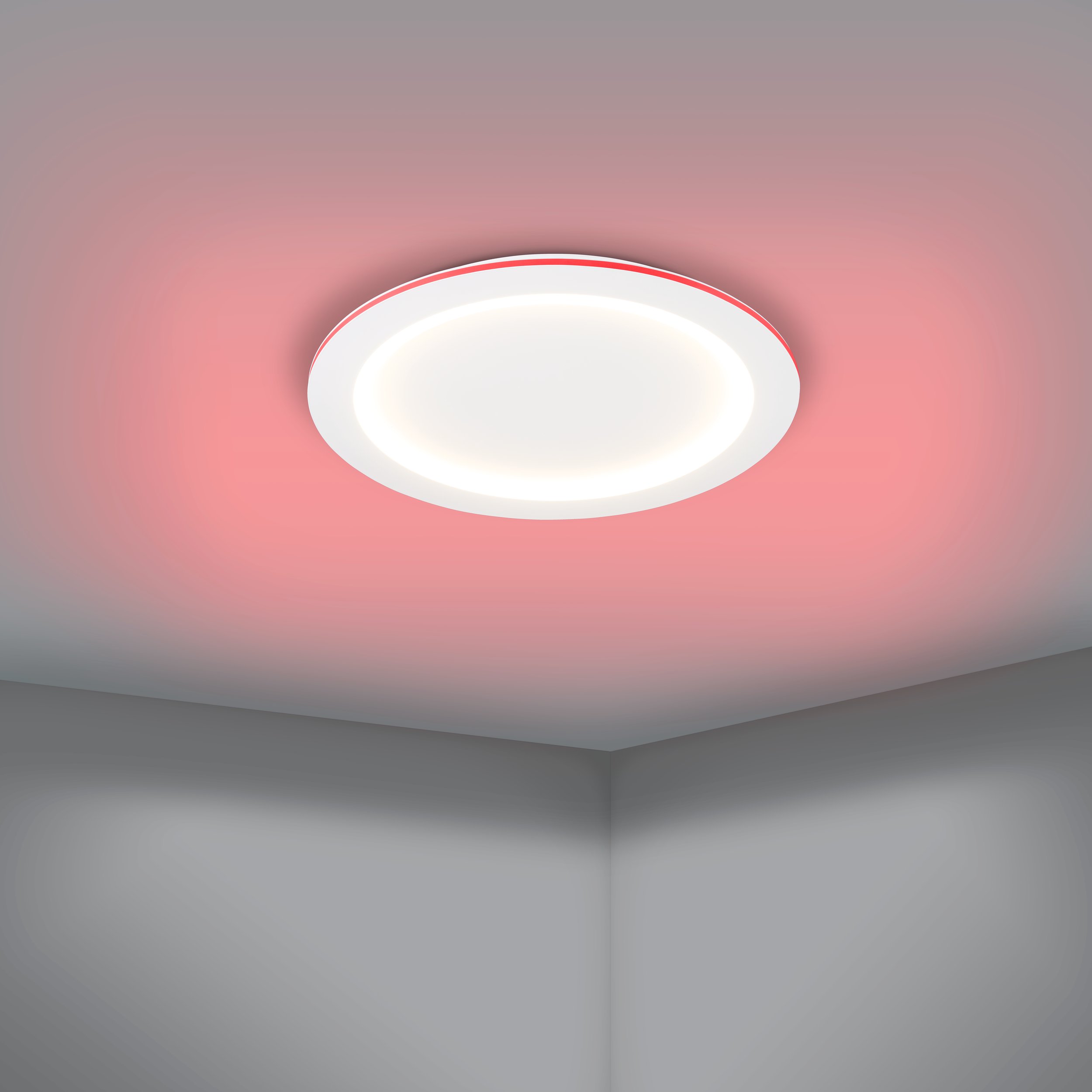 Eglo ZIGBEE 900487 PADROGIANO-Z - Stropní LED čtvercové RGB svítidlo ovládané ovladačem, nebo z mobilní aplikace, LED 35W, Ø 59,5cm