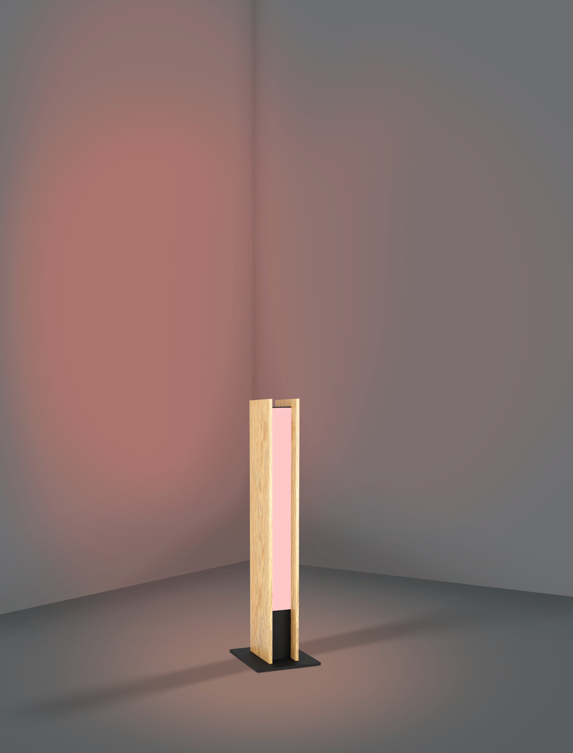 Eglo ZIGBEE 900391 ANCHORENA-Z - Stolní LED RGB lampička ovládaná ovladačem, nebo z mobilní aplikace, LED 16W,  47cm