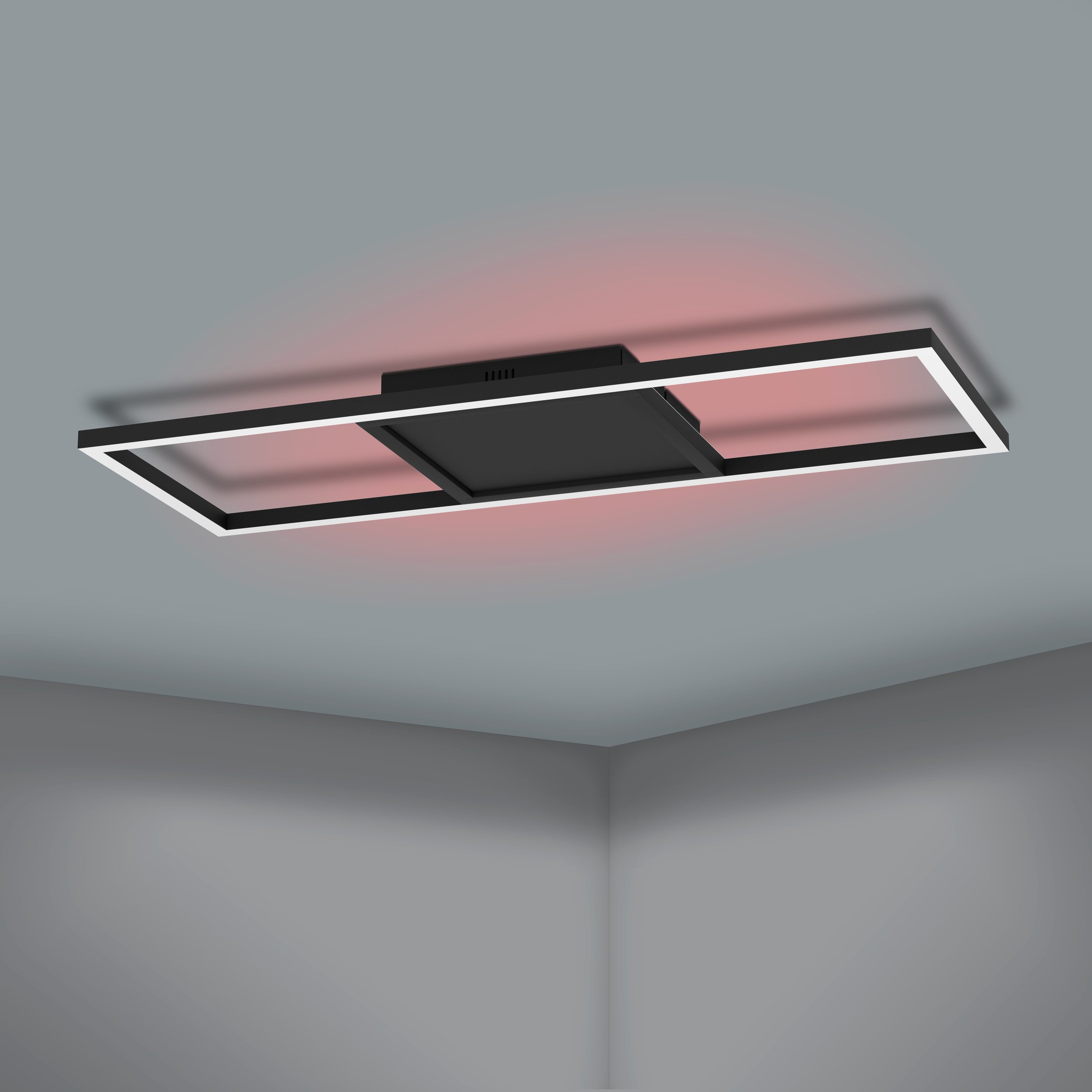 Eglo ZIGBEE 900566 CALAGRANO-Z - Stropní LED RGB svítidlo ovládané ovladačem, nebo z mobilní aplikace, LED 21W, 64 x 24cm