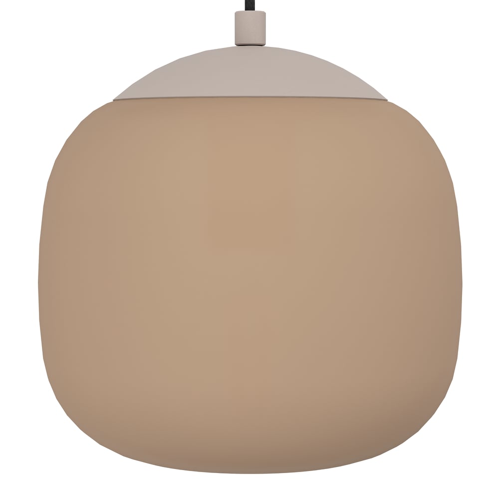Eglo 900894 COMINIO - Závěsné kuchyňské svítidlo s hnědými skleněnými stínidly, 3 x E27, 88,5cm