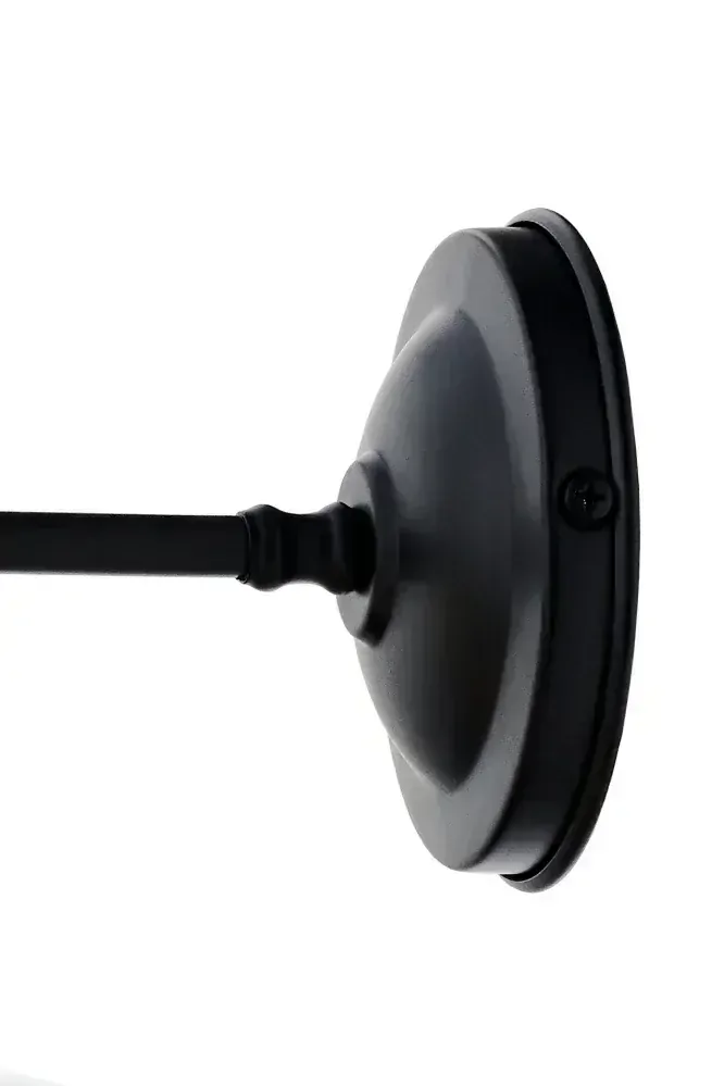 Kaspa 20881105 LONGIS GOLD - Nástěnná lampička v lehkém retro stylu v černo zlaté barvě, čiré sklo, 1 x E27