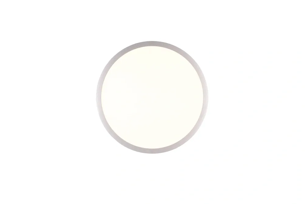 Trio Leuchten 641710287 YUMA - LED stmívatelné stropní svítidlo s nepřímým svícením RGB, dálkový ovladač, LED 20W + 3W RGB do stropu, Ø 40cm