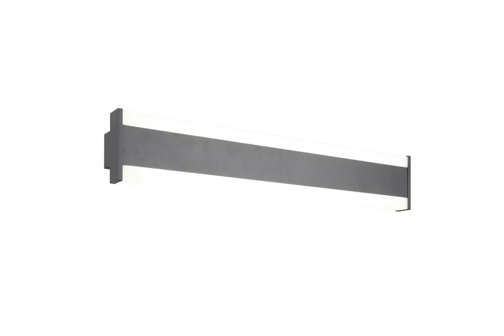 Trio Leuchten 246360242 DAWSON - Moderní LED venkovní svítidlo v antracitové barvě s možností změny barvy světla 2300 + 3000 + 4000K, LED 8W, IP54, 60cm