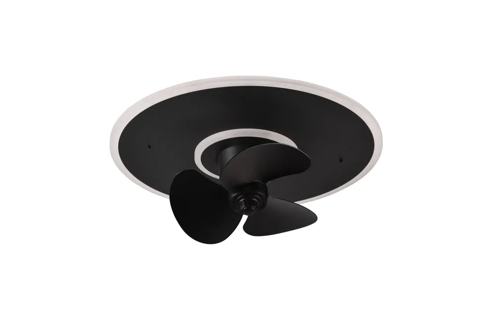 Trio Leuchten R64133132 NYBRO - Stropní LED elegantní ventilátor s dálkovým ovladačem, LED 30W, 2700-6500K, Ø 50cm