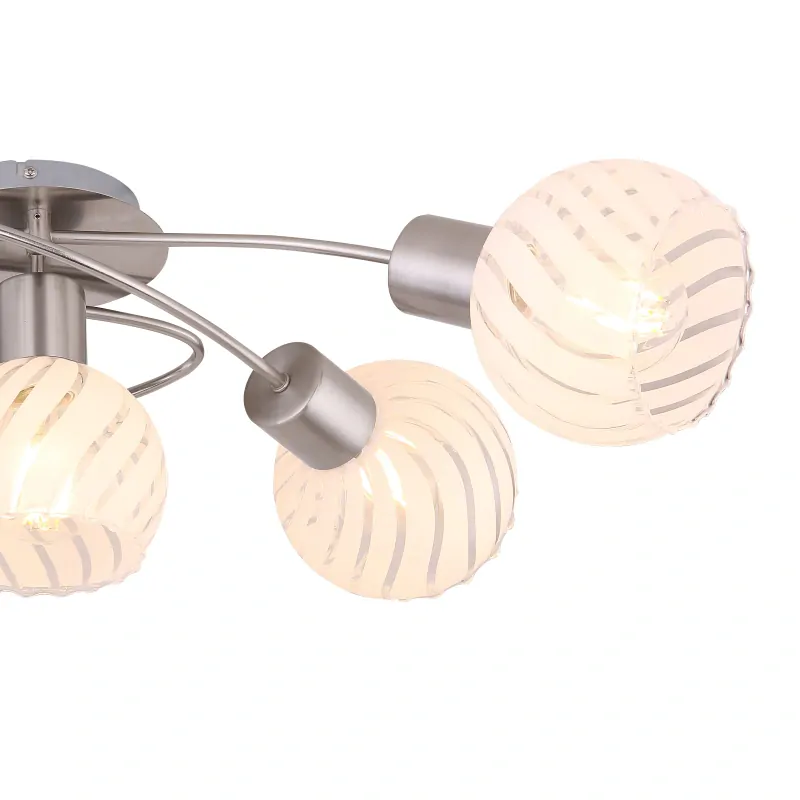 Globo 54025-5 WILLY - Stropní moderní lustr, včetně LED žárovek