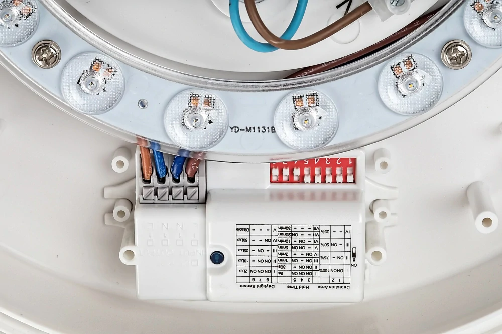 Rabalux 75012 LARCIA - LED bílé stropní svítidlo s čidlem, Ø 28,5cm, 19W, 4000K, IP44