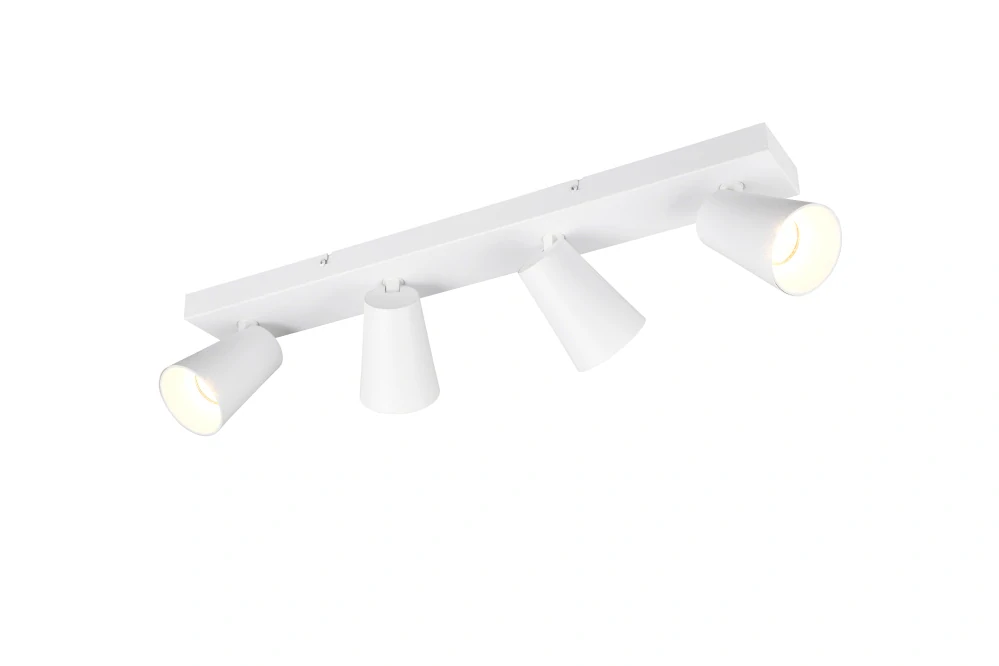Trio Leuchten 817100431 SHARP - Čtyřbodové stropní svítidlo v bílé barvě, 4 x GU10