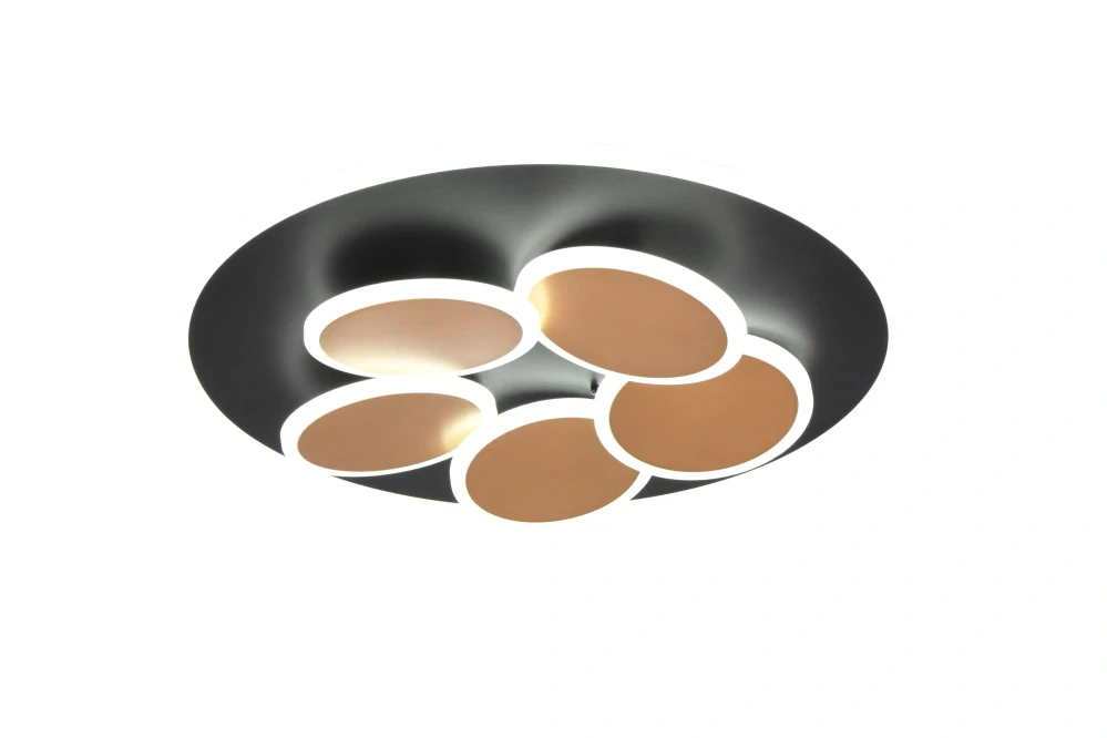 Trio Leuchten 653210680 MANDALA - Moderní LED stropní lustr s dálkovým ovladačem, LED 35W, 2700 - 6500K, Ø 49cm