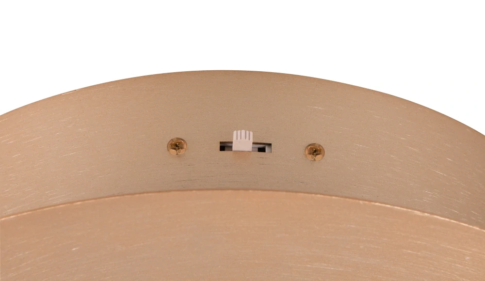 Trio Leuchten 644310179 NALA - Stropní lustr stmívatelný klasickým vypínačem ve zlaté barvě, LED 57W, 2300+3000+4000K, 6800lm, Ø 72cm