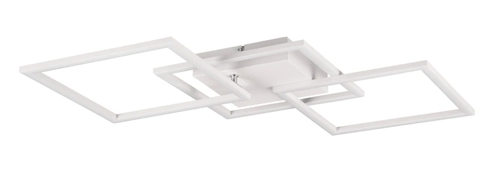 Trio Leuchten R64493131 TRAIL - Moderní bílý LED stropní lustr s natáčecími rameny, LED 31W, 4000K, 74,5 x 35,2cm