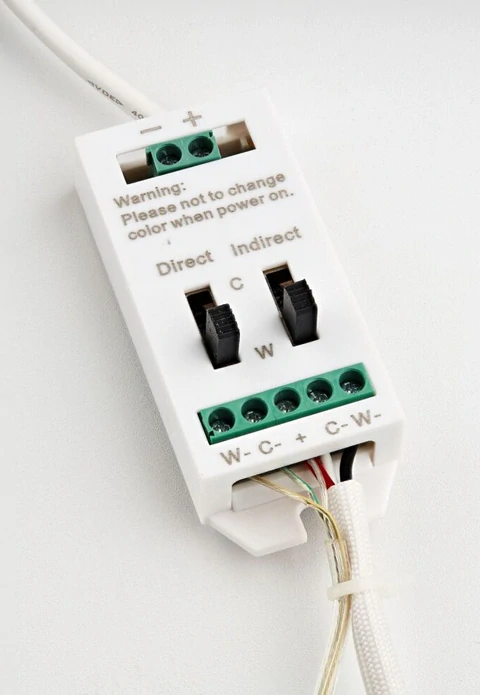 Palnas 61006970 HELA - Moderní stropní kulaté LED svítidlo s přepínačem barvy světla 3000 - 4000K, 60W Ø 60cm