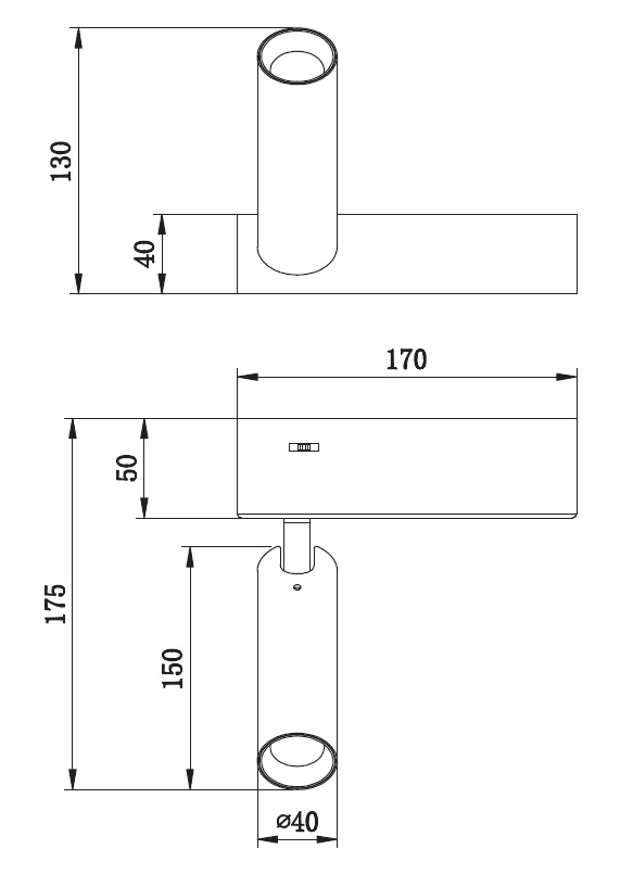 Trio Leuchten 849210131 AMBALA - LED nástěnné svítidlo v bílé barvě s přepínačem barvy světla 2300 + 3000 + 4000K, LED 5,5W