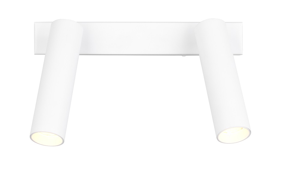 Trio Leuchten 849210231 AMBALA - LED stropní bodové svítidlo v bílé barvě s přepínačem barvy světla 2300 + 3000 + 4000K, LED 2 x 5,5W