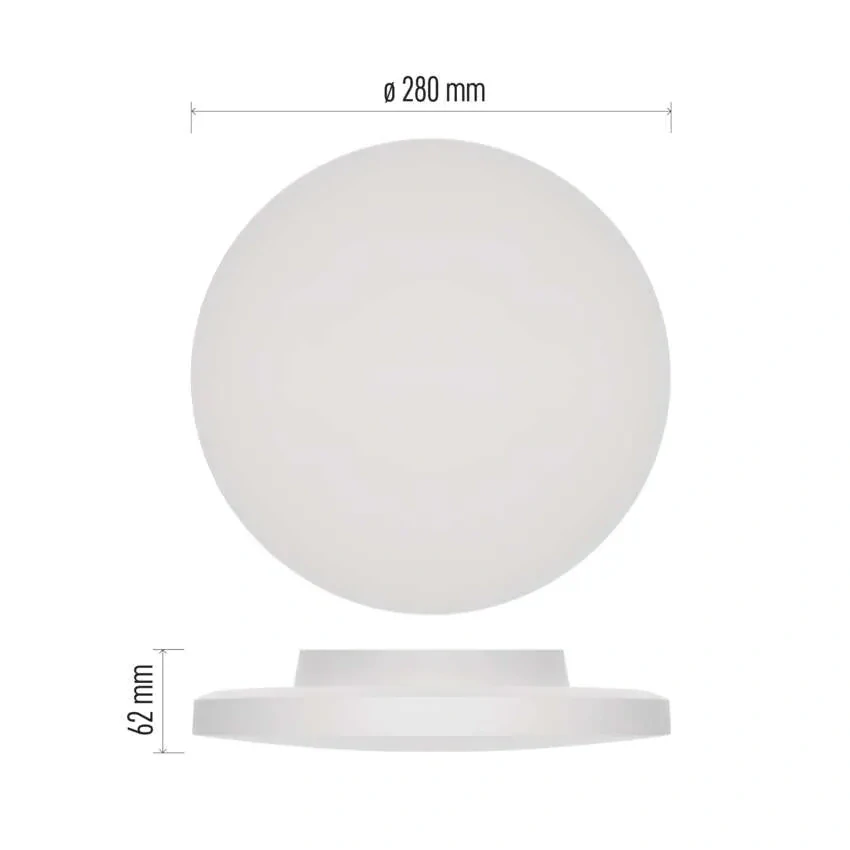 Emos ZM7150 DIONI - LED přisazené svítidlo se změnou barvy světla 15W, 3000+4000+5700K, Ø 28cm