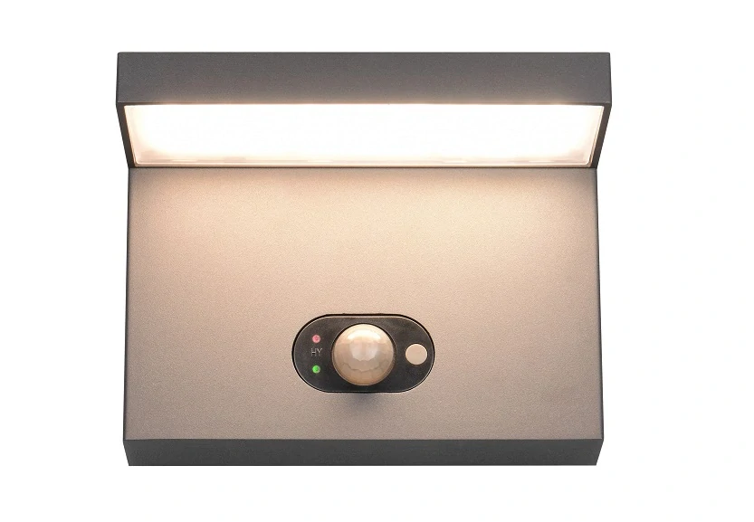 Trio Leuchten 253569142 BLYDE - LED venkovní hybridní solární svítidlo se soumrakovým čidlem v antracitové barvě, LED 5W, 700lm, 2300 - 4000K, IP65