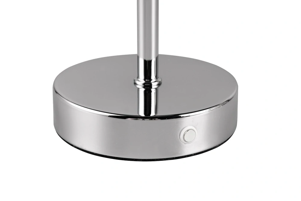 Trio Leuchten R59151106 JEFF - Stmívatelná nabíjecí přenosná lampička v lesklém chromu, LED 1,5W, 3000K