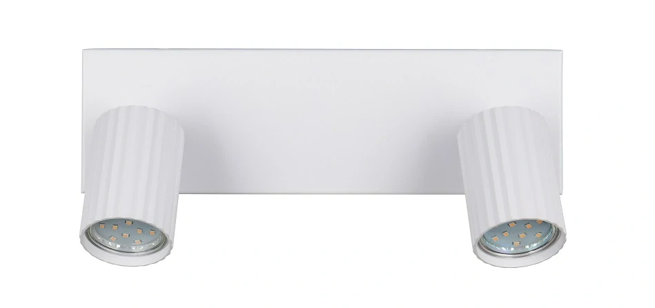 Trio Leuchten 867700231 SOKA - Stropní nebo nástěnné bodové svítidlo v bílé barvě, 2 x GU10, šířka 30cm
