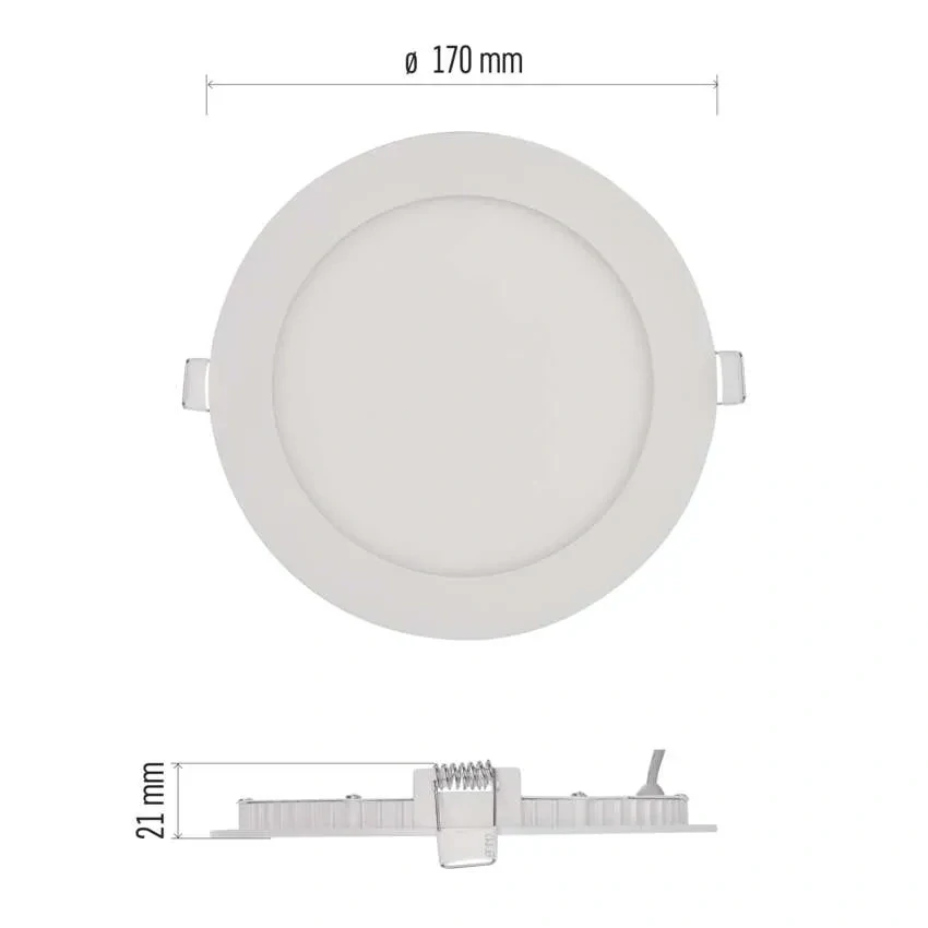 EMOS ZD1134 NEXXO - Podhledový LED panel, 12,5W, 1000lm, 3000K, IP40/IP20 Ø 17cm