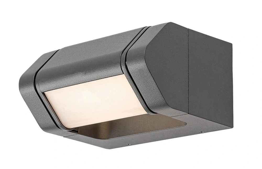 Rabalux 77103 MEDNA - LED venkovní antracitové nástěnné svítidlo, LED 8W, 3000K, IP54