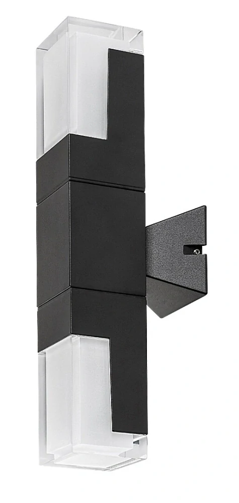 Rabalux 77127 DARVAS - Nástěnné LED venkovní svítidlo v černé barvě, LED 12W, 2700/4000/6000K, IP54