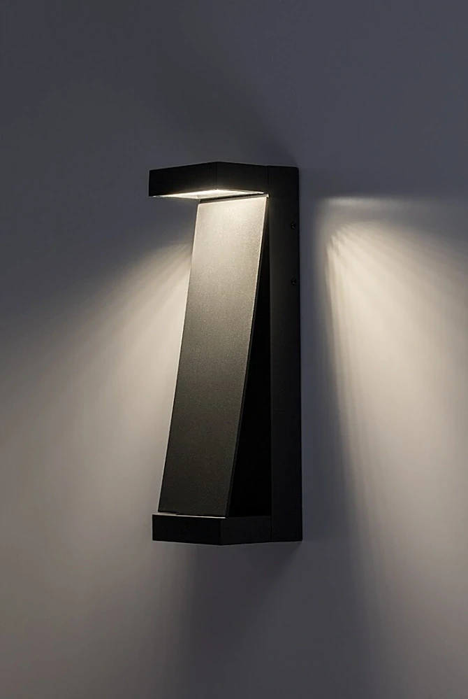 Rabalux 77067 BRADU - LED nástěnné svítidlo v antracitové barvě, LED 12W, 3000K, IP65
