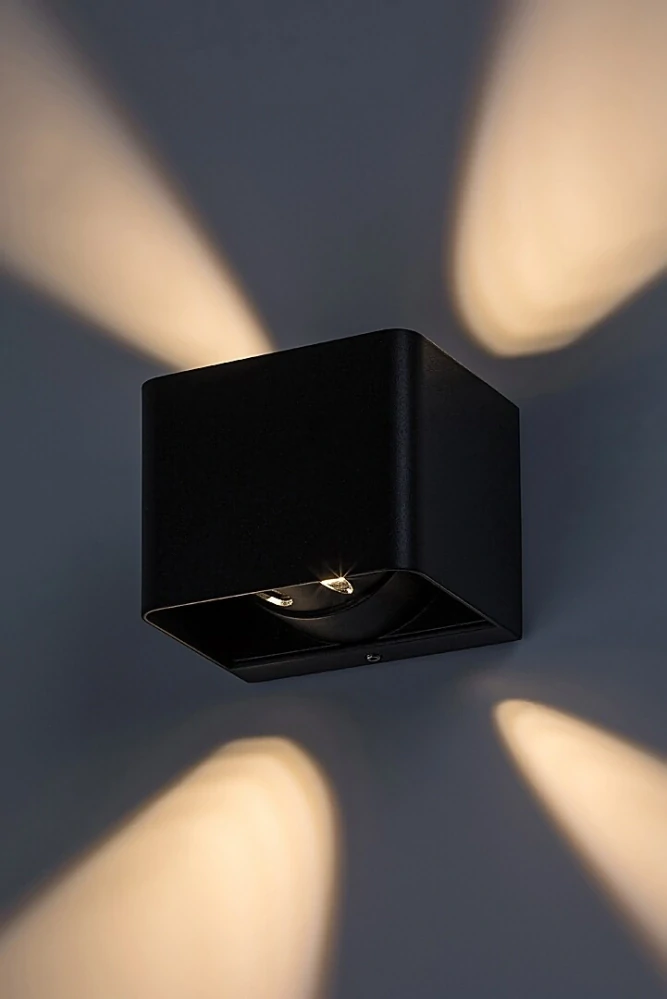 Rabalux 77168 HALLSTATT - LED nástěnné svítidlo v antracitové barvě, LED 10W, 3000K, IP54