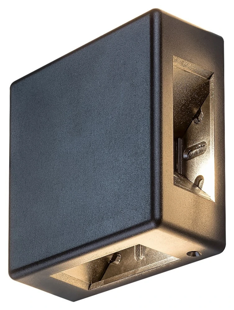 Rabalux 7317 LIPPA - LED nástěnné svítidlo v černé barvě, LED 6W, 3000K, IP54
