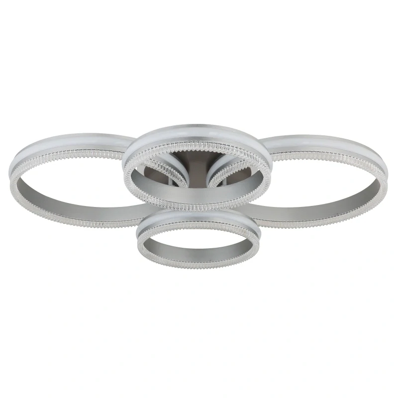 Globo 67377-90 FRANCINE - Stmívatelný moderní stropní lustr dálkovým ovladačem, LED 90W, 2700 - 6000K, 84,5 x 68cm