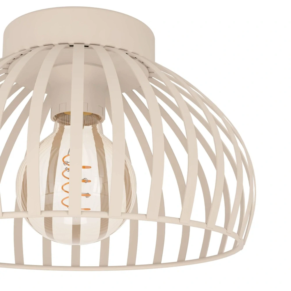 Eglo 901746 MOGANO 3 - Pískový stropní lustr ve vintage stylu, 1 x E27, Ø 28cm