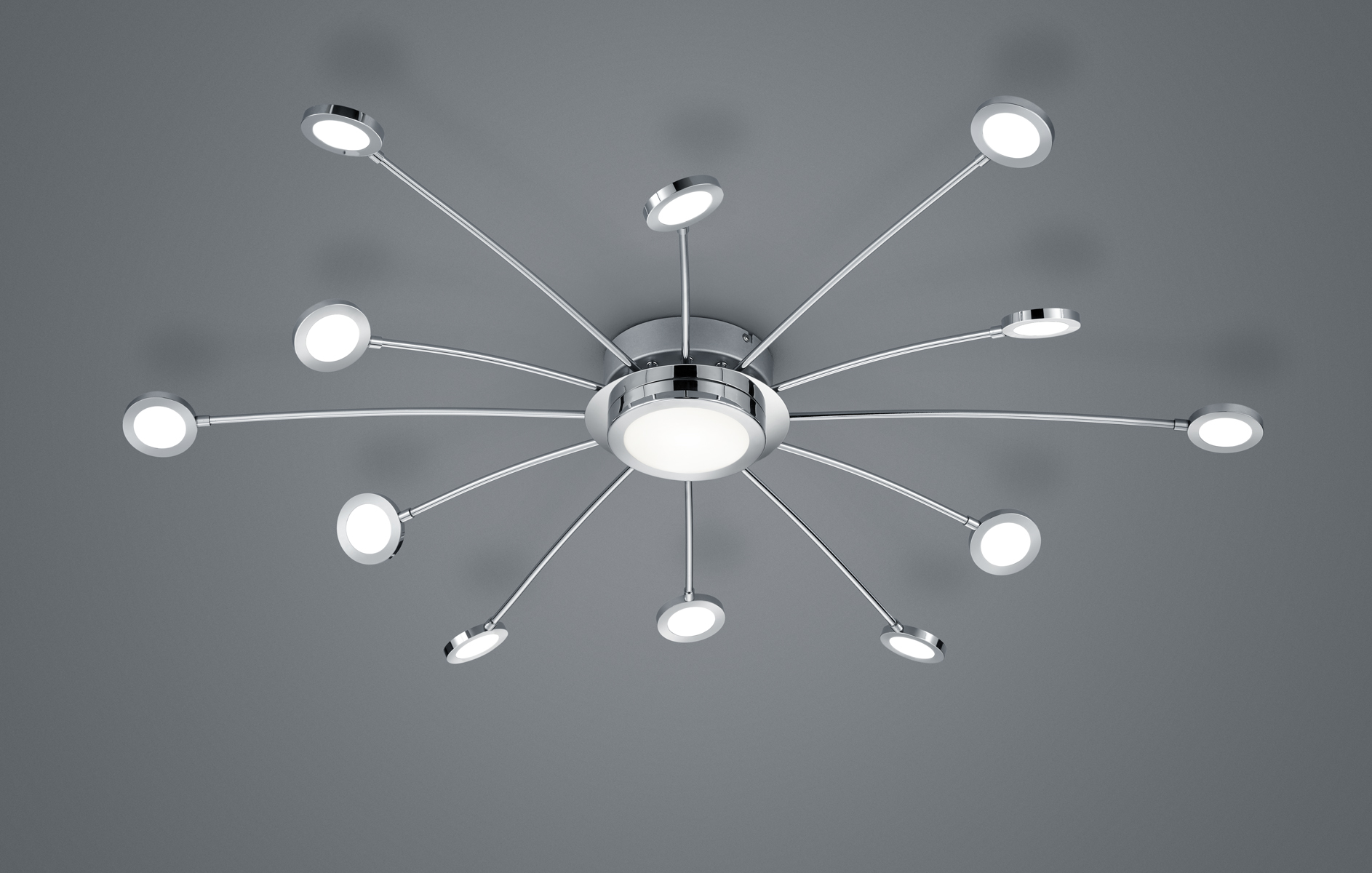 Trio Leuchten 673311306 BODRUM - LED stropní lustr na dálkový ovladač Ø 100cm