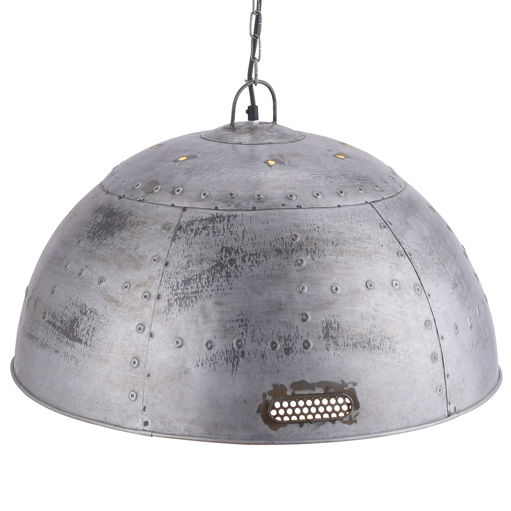 Leuchten Direkt 11494-77 SAMIA- Industriální kovový lustr 1 x E27, Ø 60cm